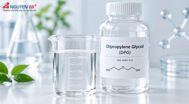Dipropylene Glycol là gì? Giải đáp công dụng và độ an toàn